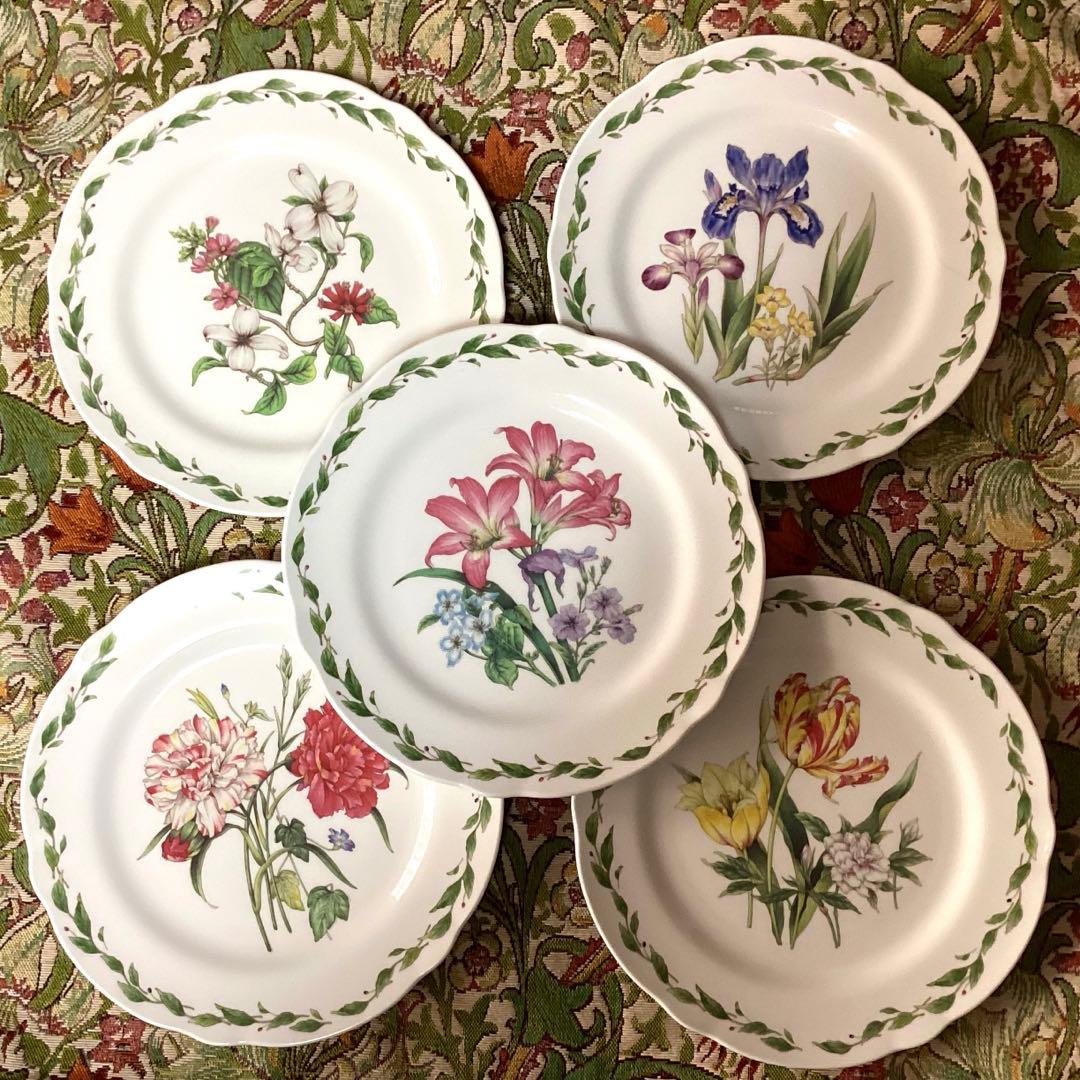 ノリタケ GOURMET GARDEN ケーキ皿5枚セット