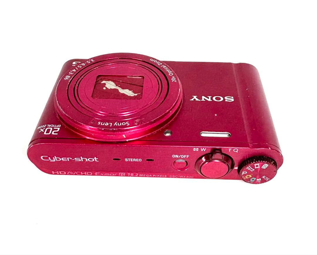 ★基本動作確認済★ SONY DSC-WX300 レッド