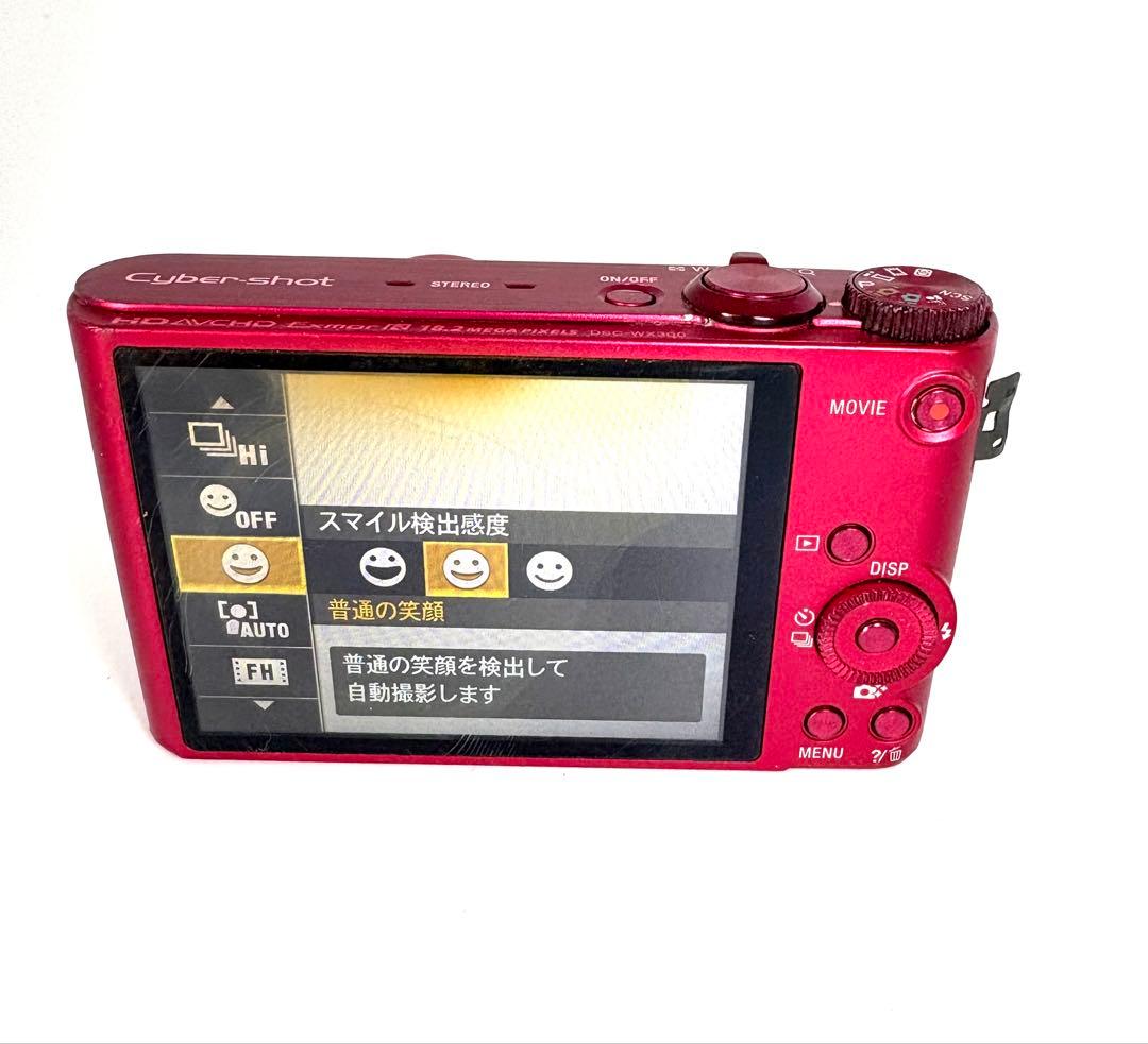★基本動作確認済★ SONY DSC-WX300 レッド