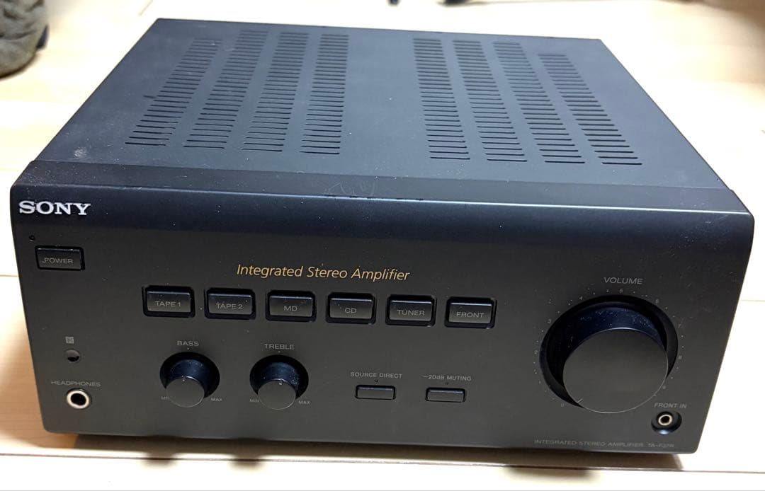 アンプ SONY Integrated Stereo Amplifier TA-F37R