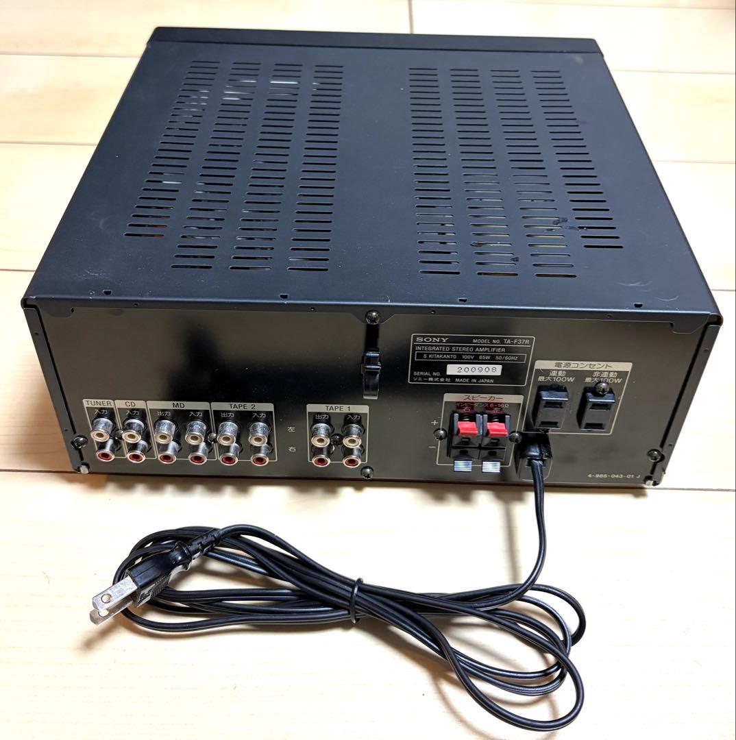 アンプ SONY Integrated Stereo Amplifier TA-F37R