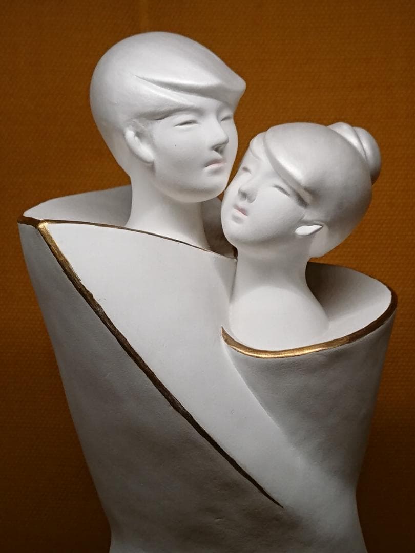 【美品】人間国宝　宗田源造　人形　置物　インテリア　工芸品　美術品　A1330