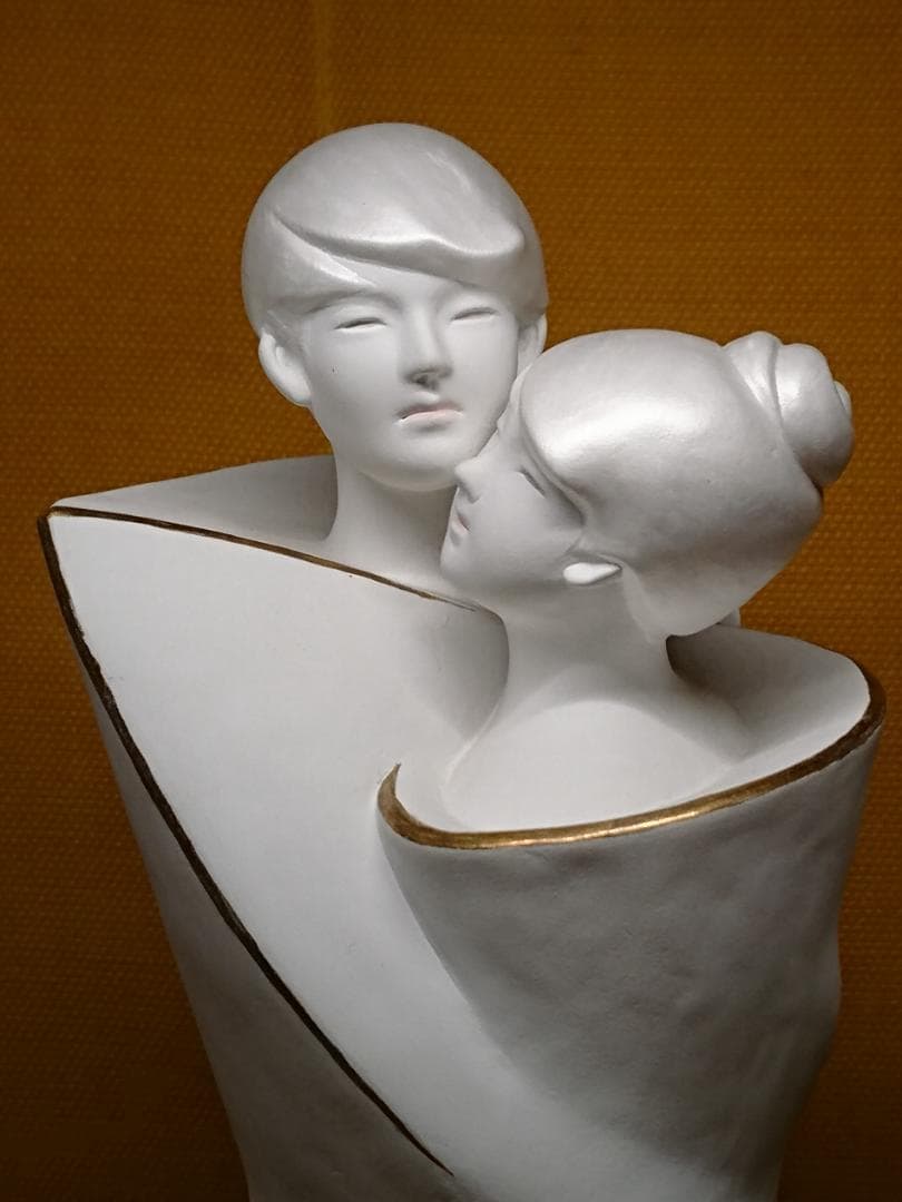 【美品】人間国宝　宗田源造　人形　置物　インテリア　工芸品　美術品　A1330