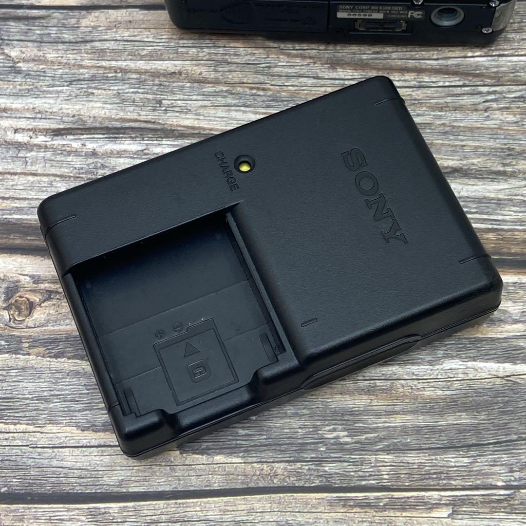 【動作確認済】SONY サイバーショット DSC-W50 デジタルカメラ 黒