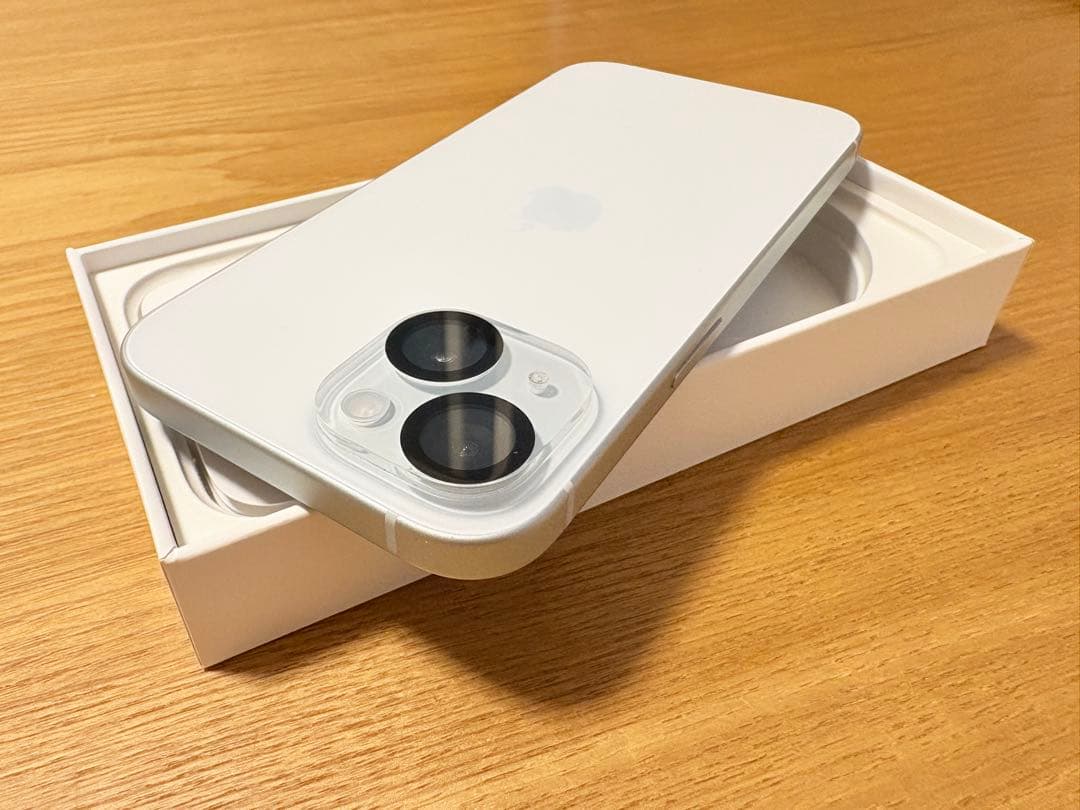 【美品】iPhone15 256GB simフリー　ブルー