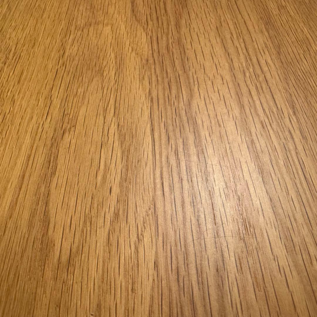 無印良品 無垢材 デスク 机 引出付 オーク材 完成品 送料込