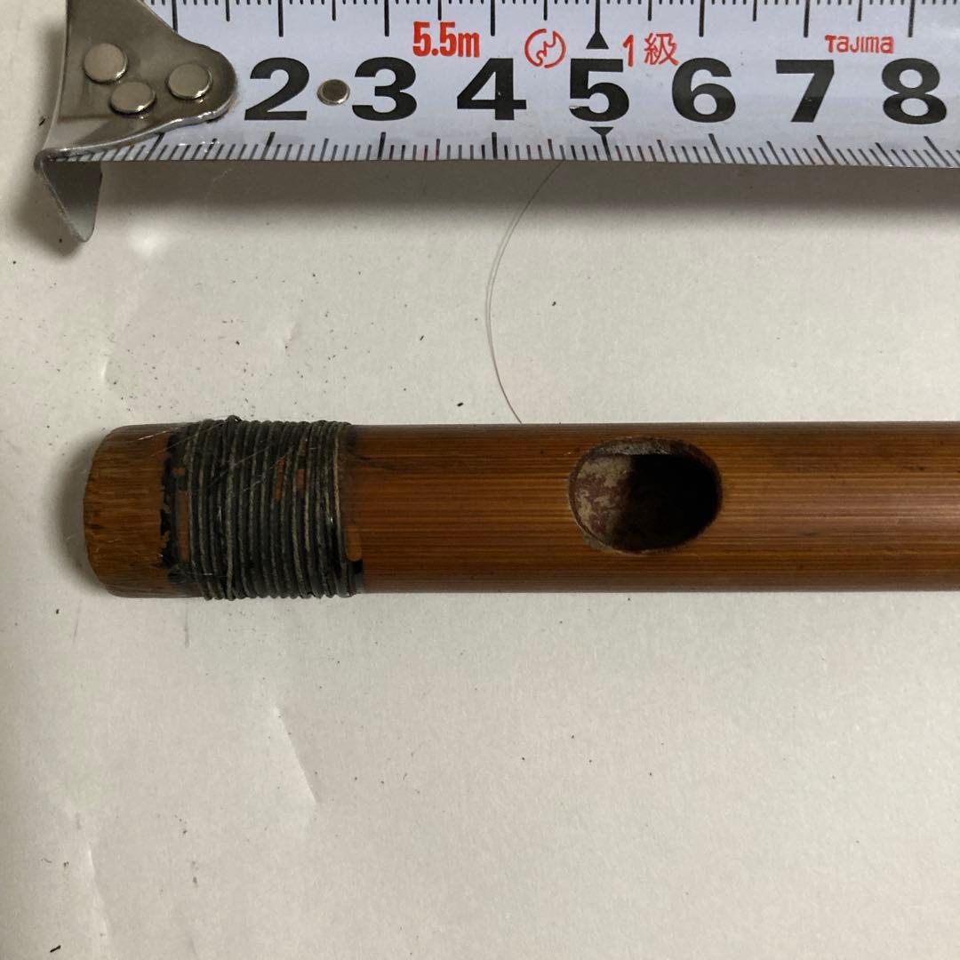 横笛　篠笛 竹製 6穴 約４０cm ３本セット
