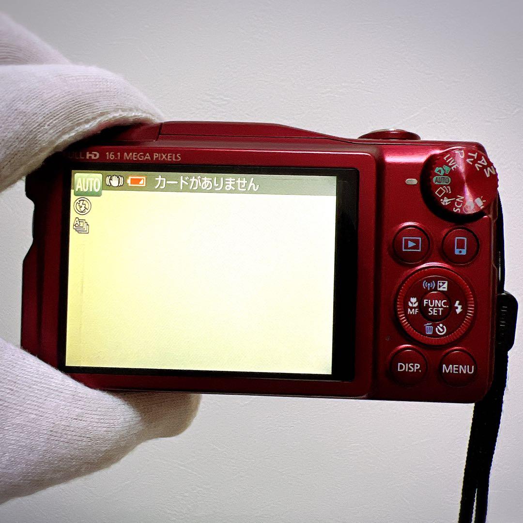 【美品】 Canon PowerShot SX700 HS Wi-Fi レッド