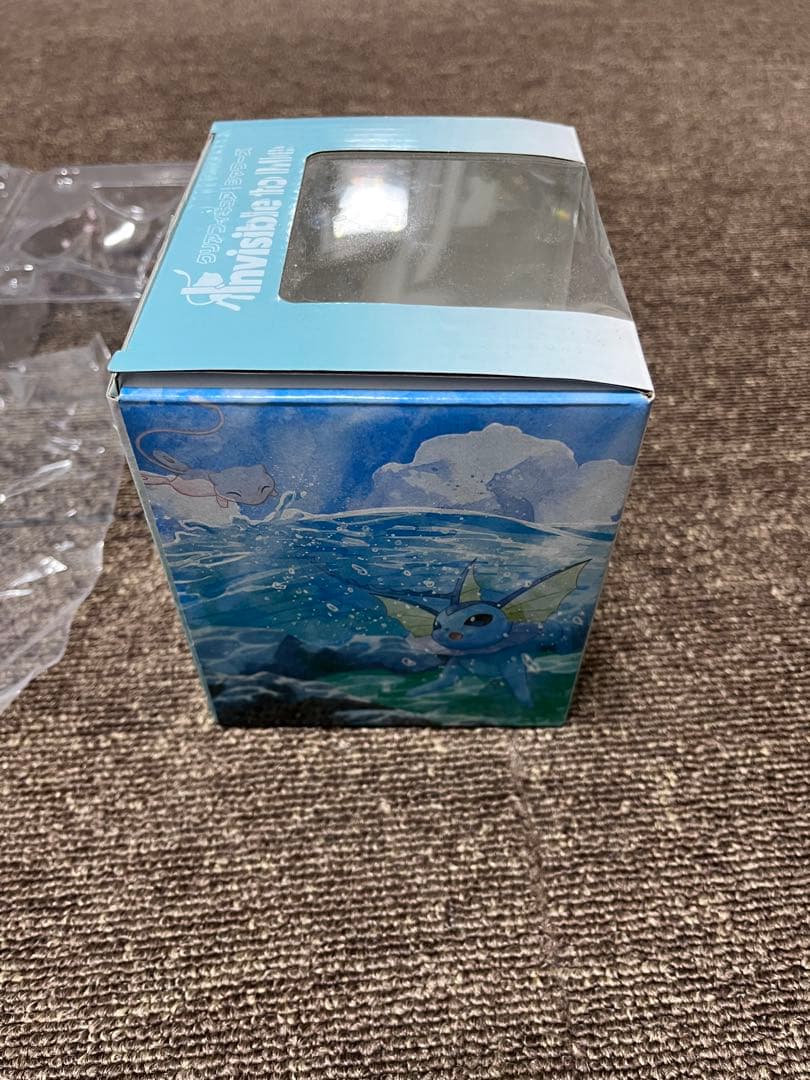 クリアフィギュア Invisible to Me シャワーズ　ポケモンセンター