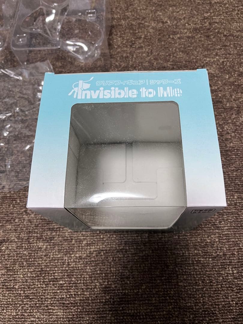 クリアフィギュア Invisible to Me シャワーズ　ポケモンセンター