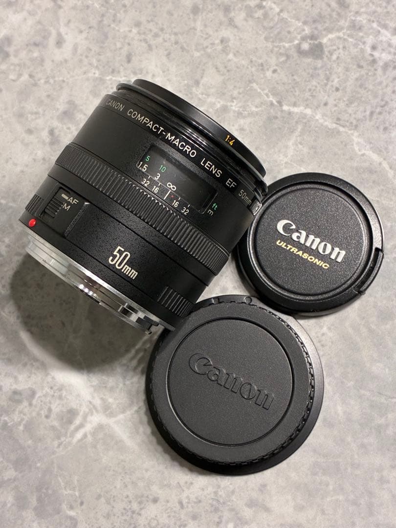 ⭐️美品⭐️Canon COMPACT-MACRO EF50mm 1:2.5 レンズ