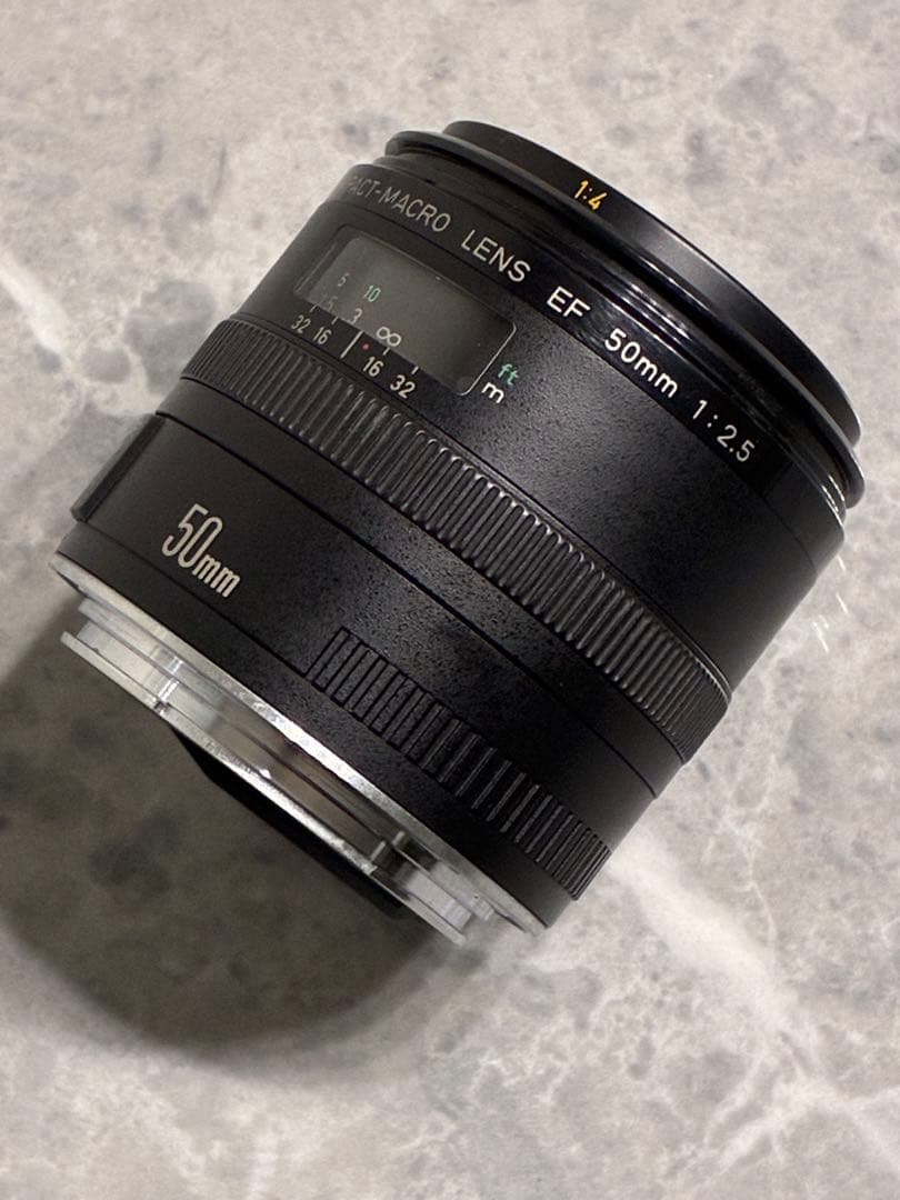⭐️美品⭐️Canon COMPACT-MACRO EF50mm 1:2.5 レンズ