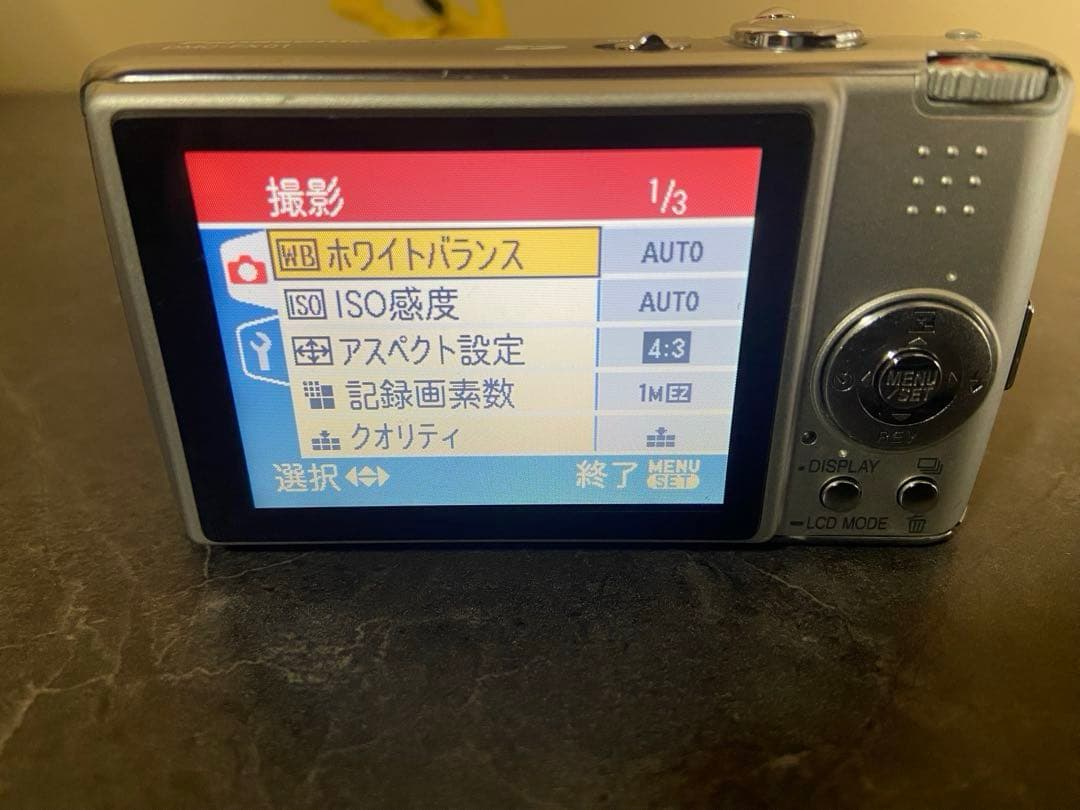 【訳あり】Panasonic Lumix DMC-FX01 デジカメ
