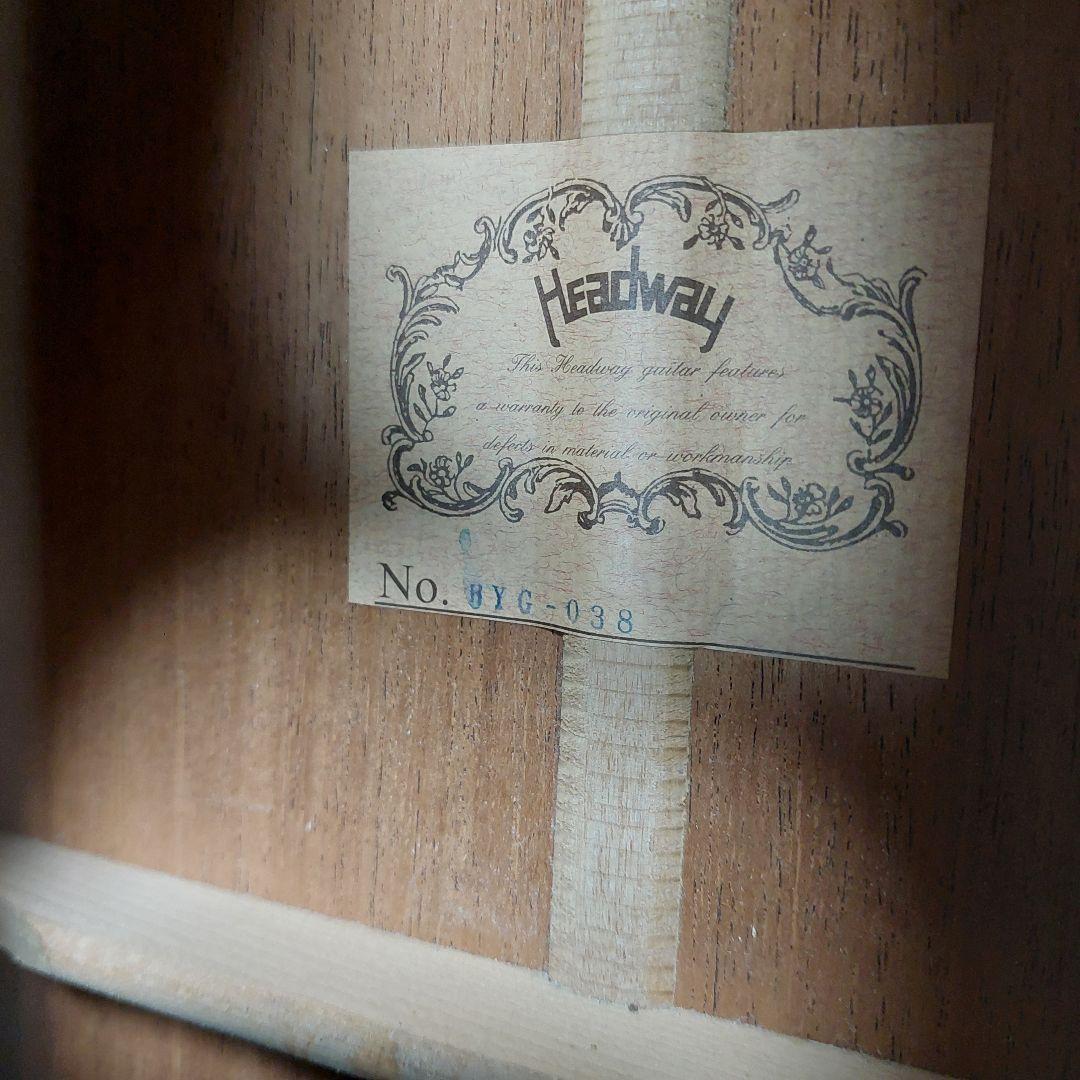 【生産終了】 HEADWAY HYG-038 SKBハードケース付き ギター女子