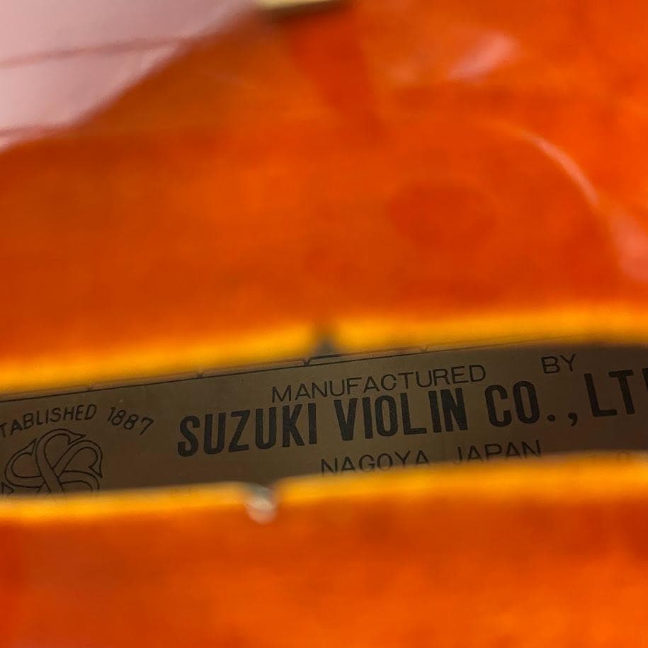 極美品■鈴木バイオリン■ スペシャル 特No.1 4/4 1967年 極美虎杢