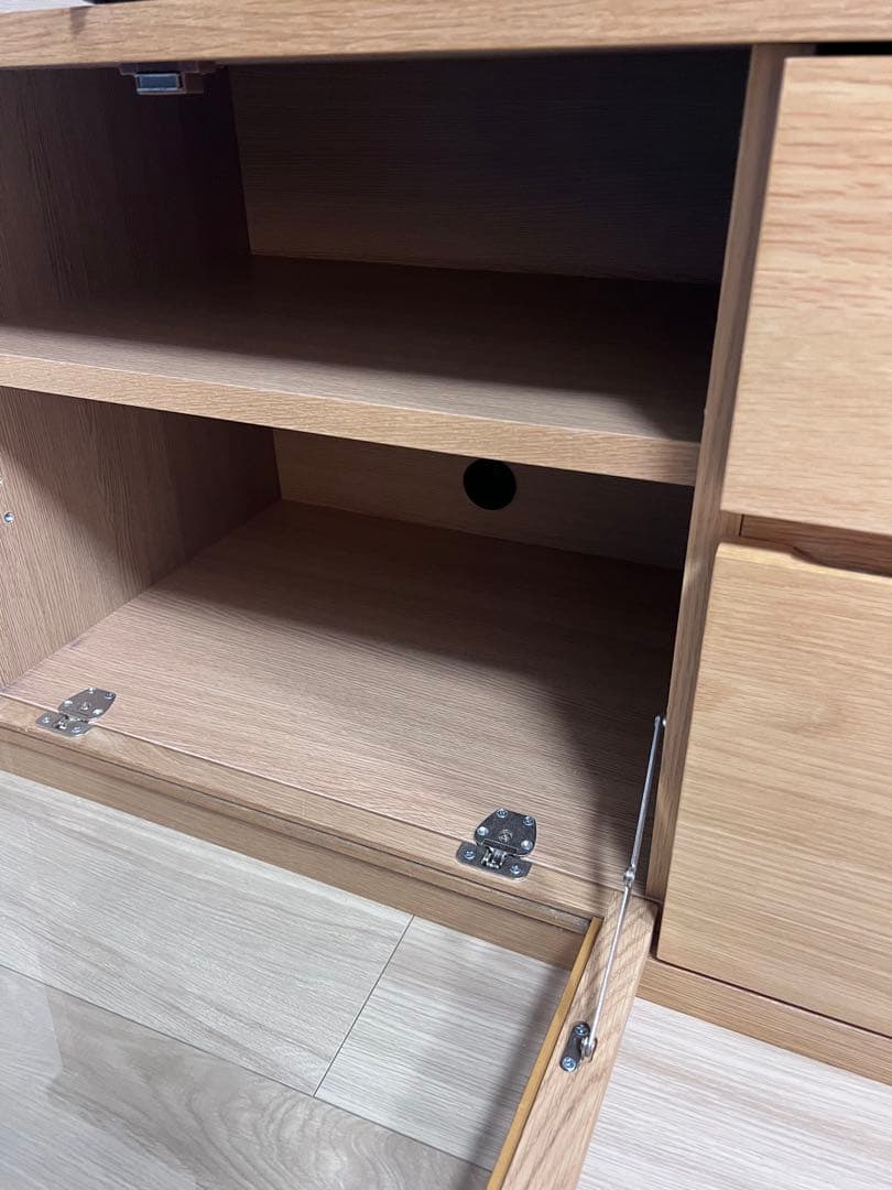 【2/18ごろまで】無印良品 テレビボード木製ＡＶラック110cm