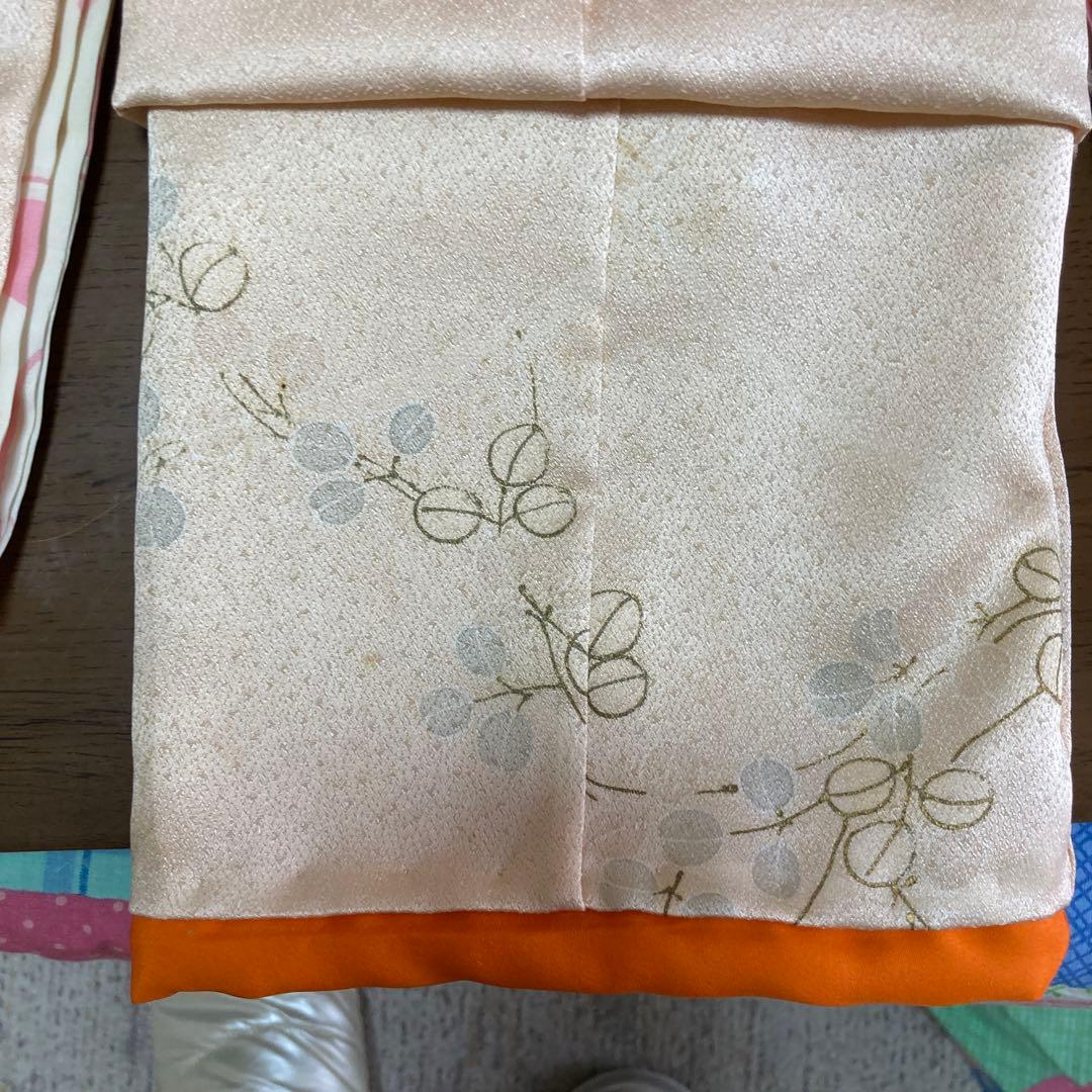 花柄着物と赤い帯12号