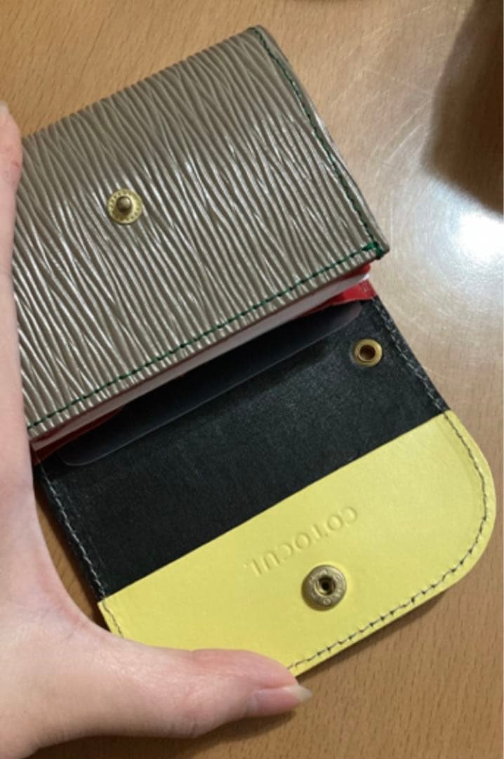 ミニ財布　和風