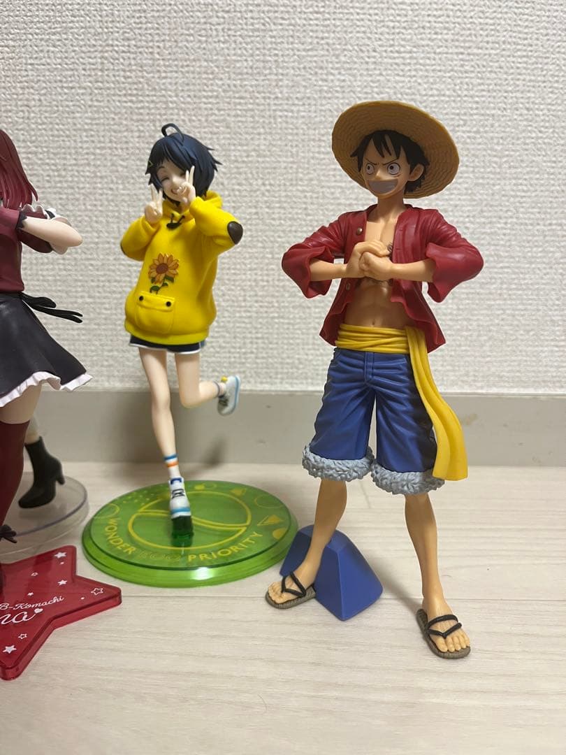 美少女フィギュアセット　ルフィ付き