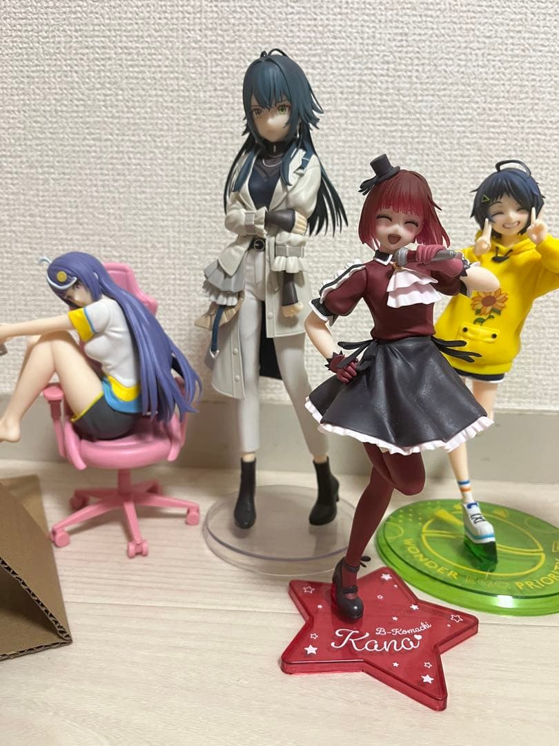美少女フィギュアセット　ルフィ付き