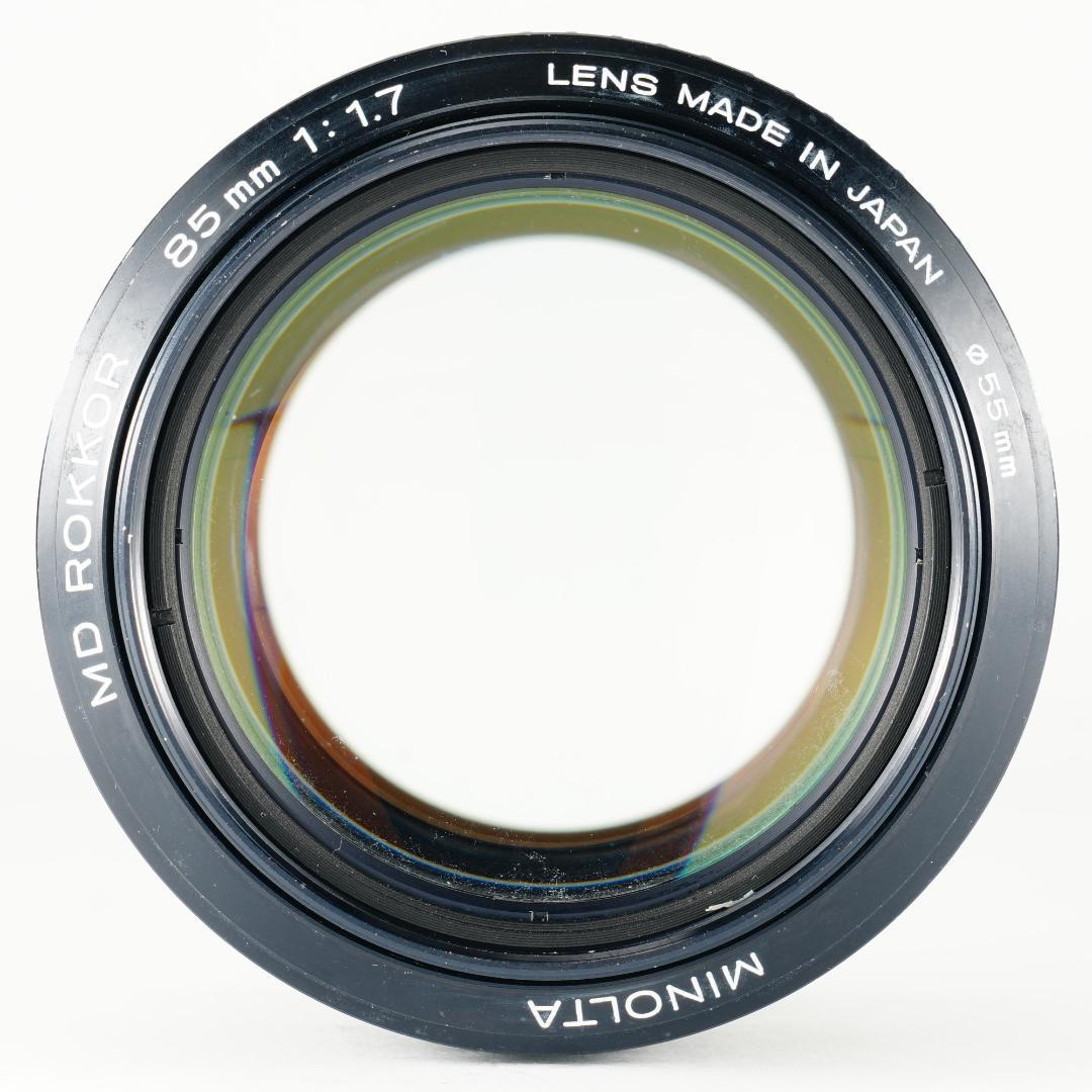 【整備＆テスト済】ミノルタ MD ROKKOR 85mm F1.7 833