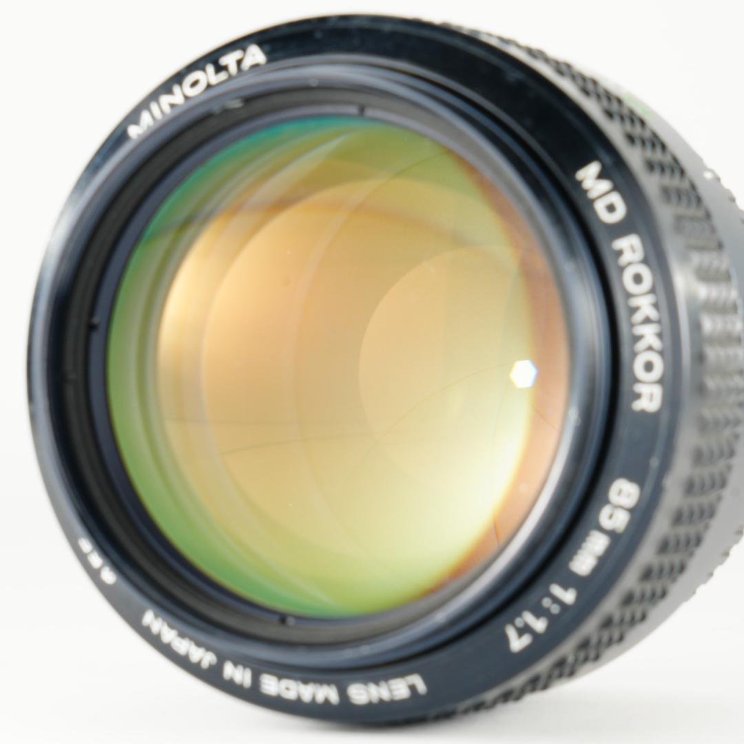 【整備＆テスト済】ミノルタ MD ROKKOR 85mm F1.7 833