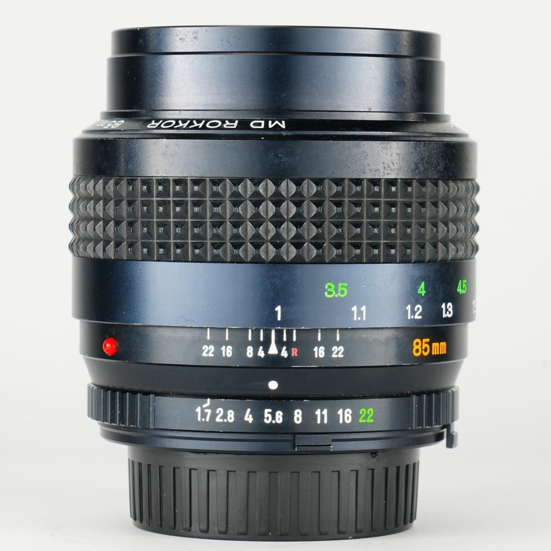 【整備＆テスト済】ミノルタ MD ROKKOR 85mm F1.7 833