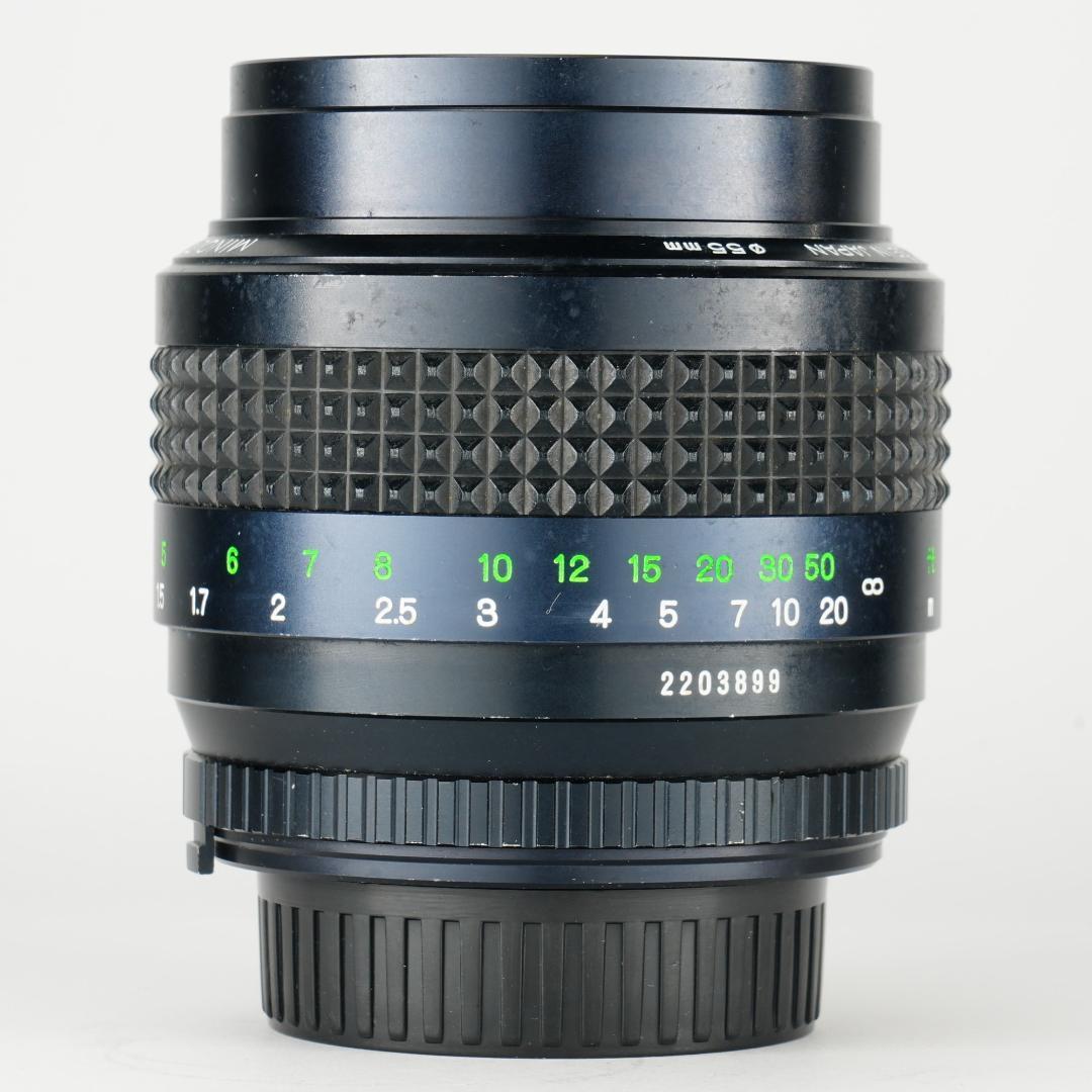 【整備＆テスト済】ミノルタ MD ROKKOR 85mm F1.7 833