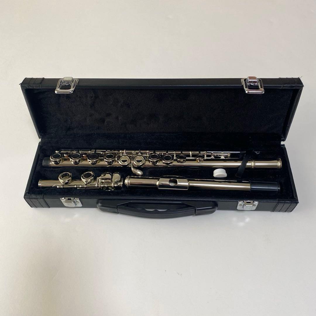 フルート　初心者　練習用　ハードケース付き　吹奏楽　学生　部活動　子供用
