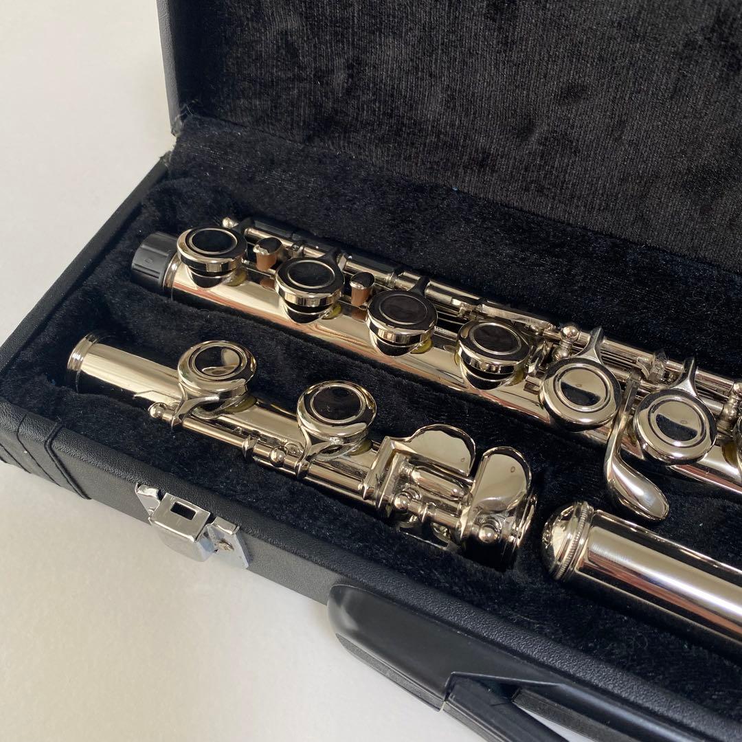 フルート　初心者　練習用　ハードケース付き　吹奏楽　学生　部活動　子供用