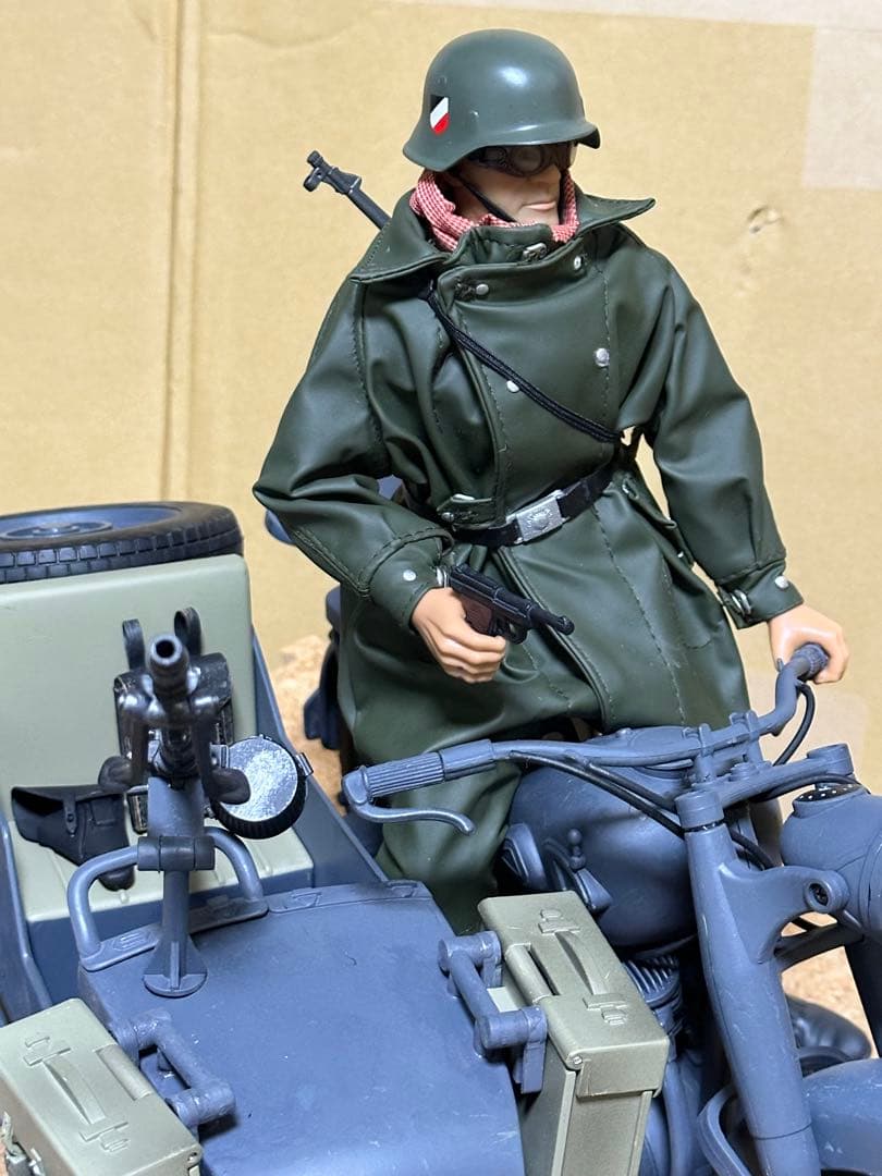 21st century toys 1/6 ドイツ軍　サイドカー 兵士付き