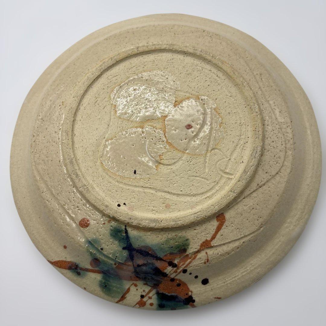 岩月武光作　弥七田織部　大皿5枚セット