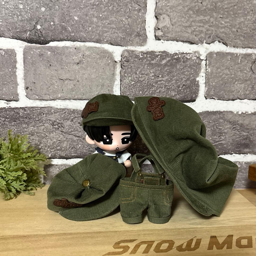 チルぬい オーバーオール　帽子