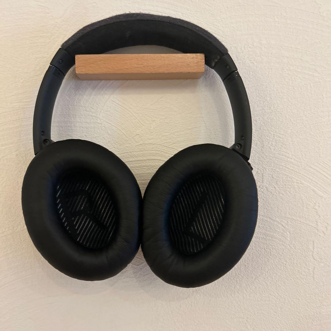 BOSE ワイヤレスヘッドホン ブラック　qc35II