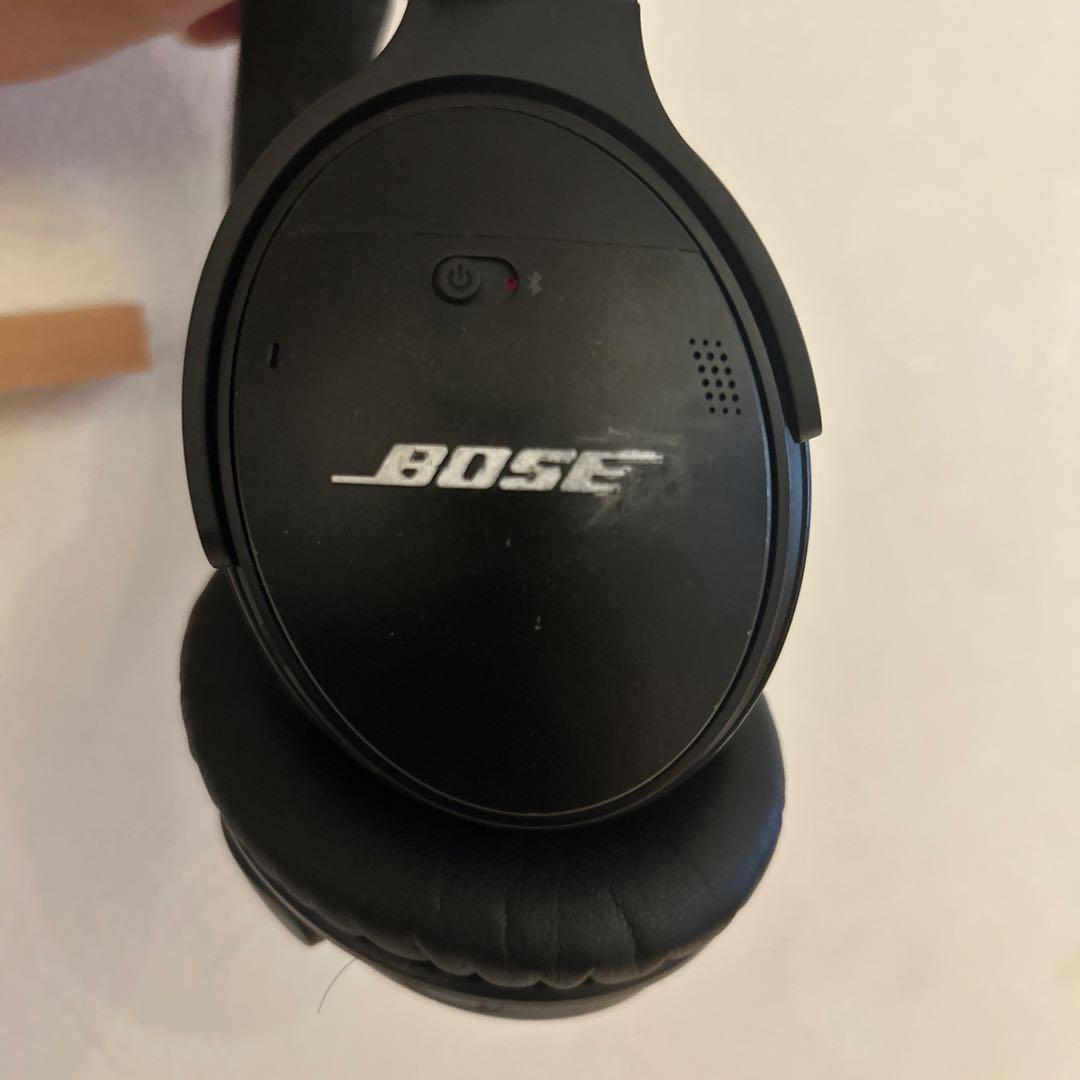 BOSE ワイヤレスヘッドホン ブラック　qc35II