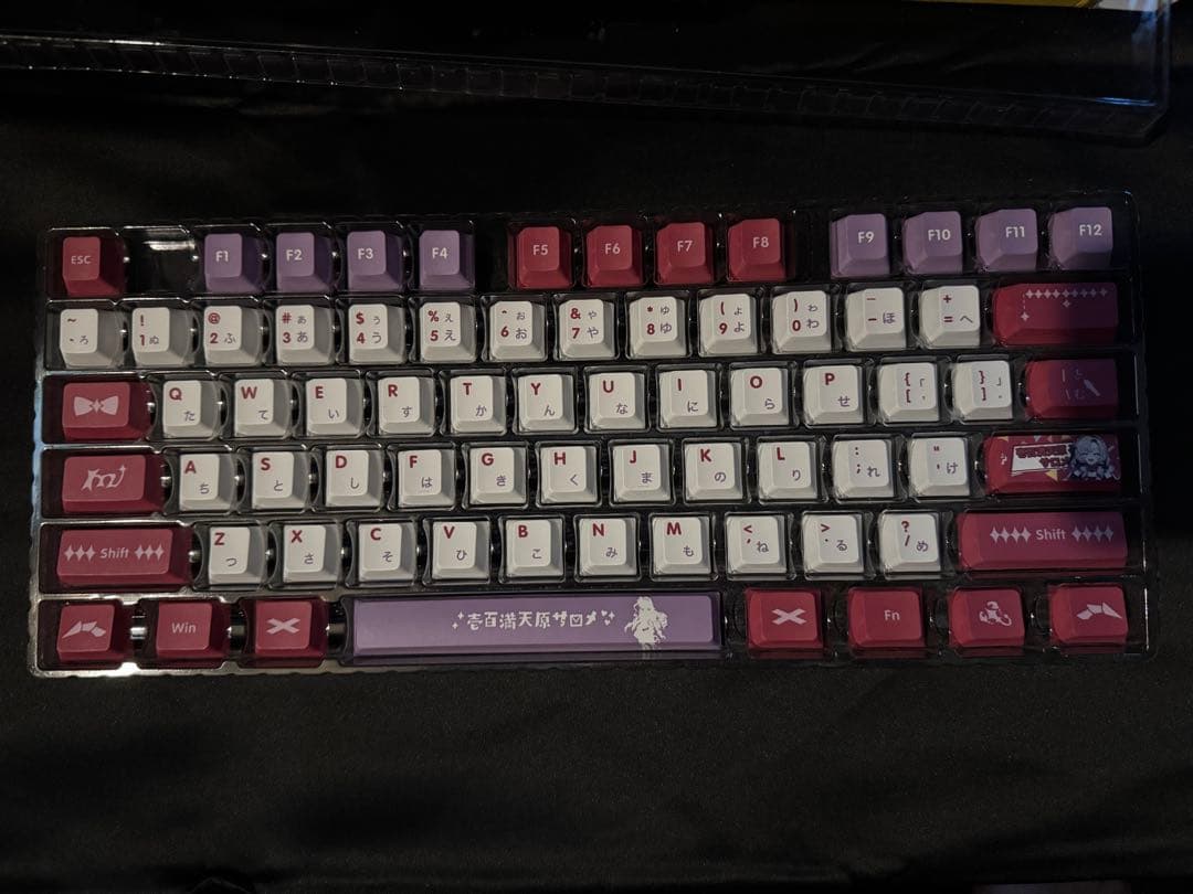 壱百満天原サロメ　サロメ嬢　にじさんじ　キーキャップ　メカニカルキーボード