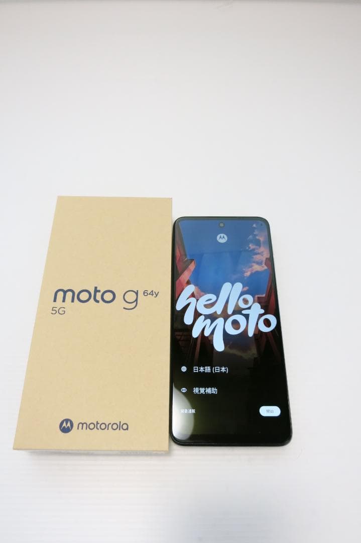 Motorola moto g 64y 5G 本体 バニラクリーム