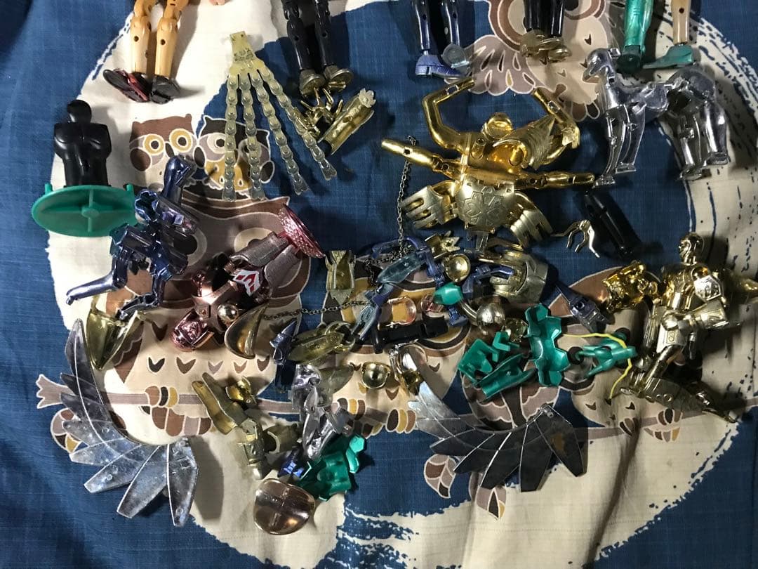 ジャンク 聖闘士星矢 フィギュアセット レトロ