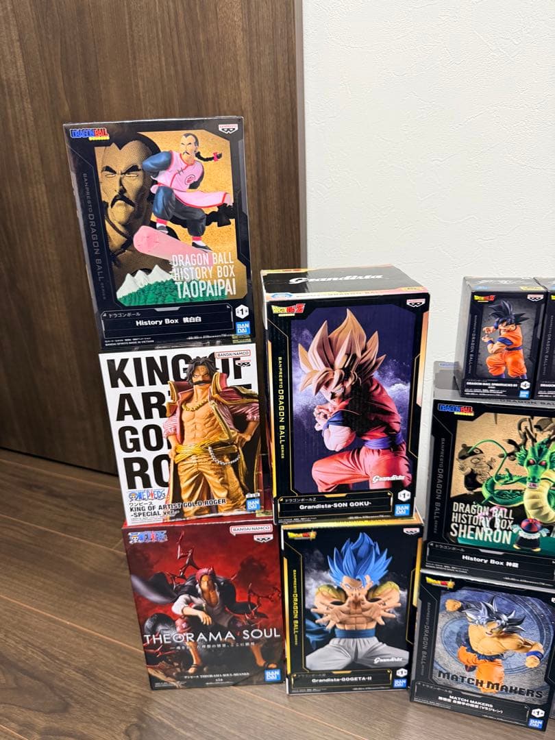 ドラゴンボール・ワンピースフィギュア セット