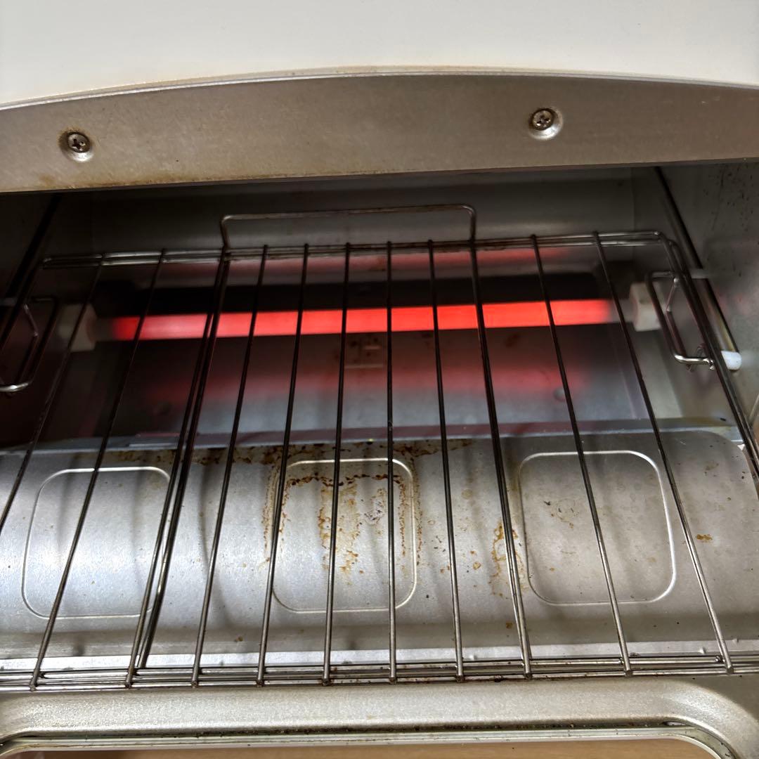 アラジン　コンパクトトースター AC 100V 1200W ホワイト