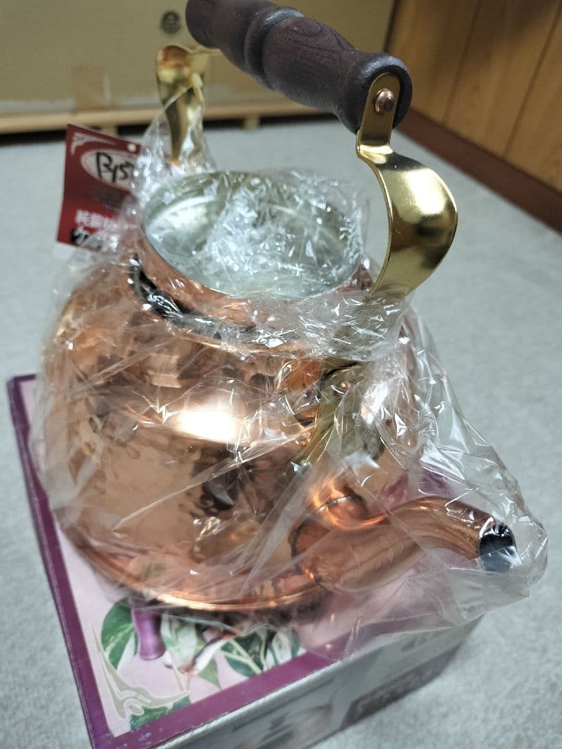 純銅　槌目　ケトル　2.8リットル