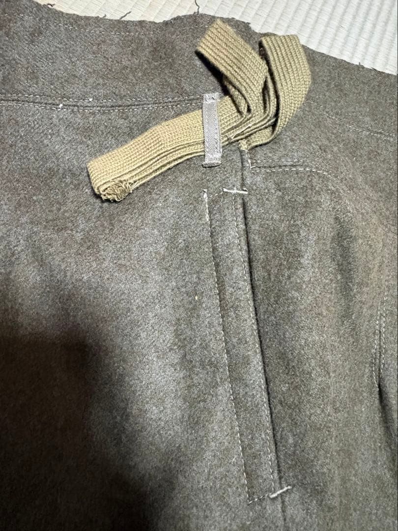 【極美品】旧日本陸軍　冬用？厚手生地ズボン【昭和19年製】
