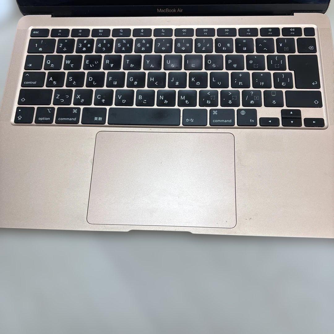 美品MacBook Air ゴールド M1 13インチ 8GB 充放電少電池88