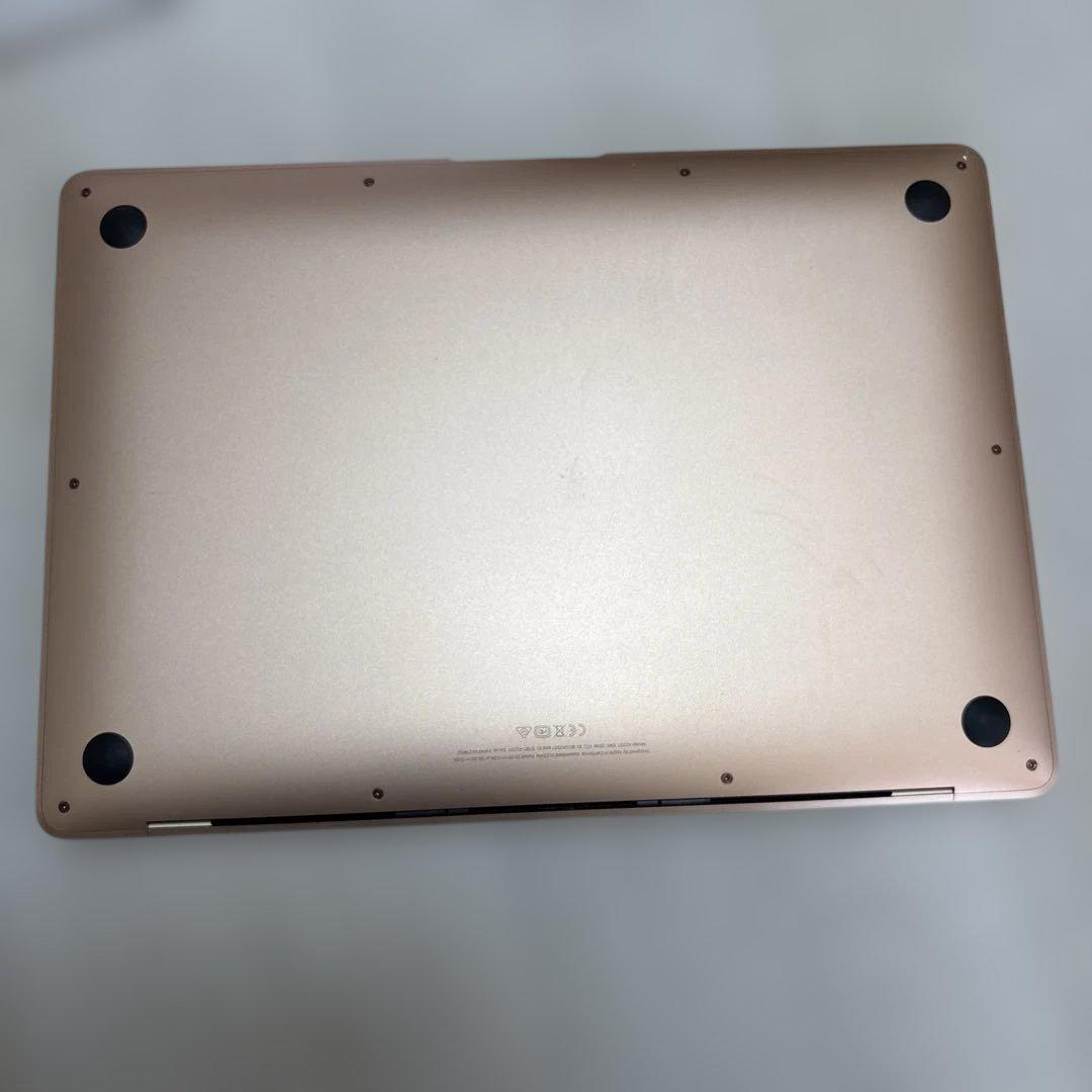 美品MacBook Air ゴールド M1 13インチ 8GB 充放電少電池88