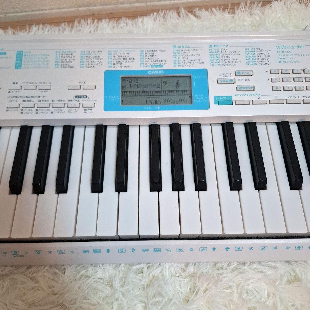 【送料無料】CASIO カシオ 光ナビゲーションキーボード LK-128