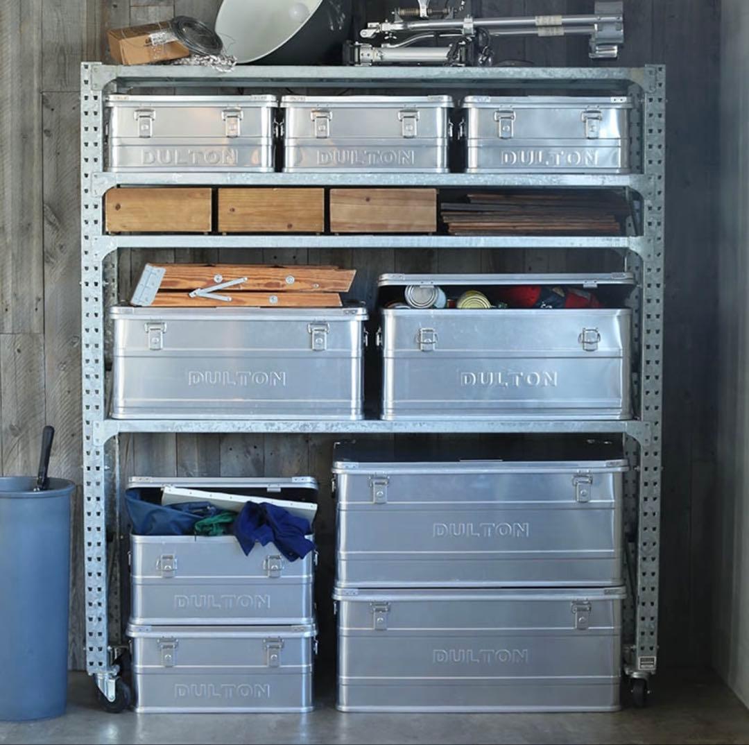 【ダルトン】アルミニウム コンテナ M おしゃれ ケース 箱 人気 かっこいい