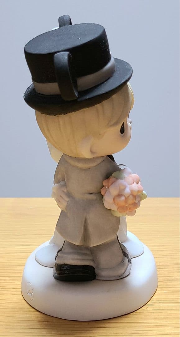 プレシャスモーメンツミッキー ミニーウェディング置物