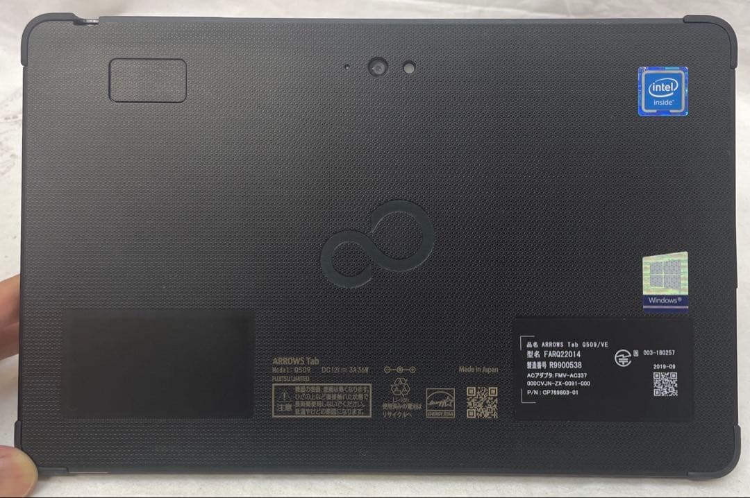富士通 ARROWS Tab Q509/VE 128GB ペン付 美品　#B