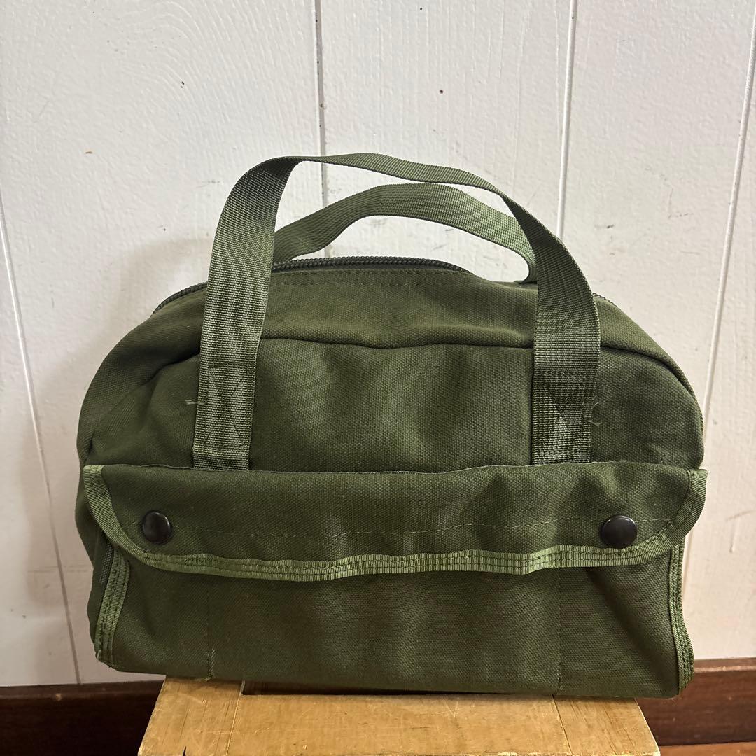 未使用品　米軍実物　USAF MECHANIC TOOL BAG ツールバック③