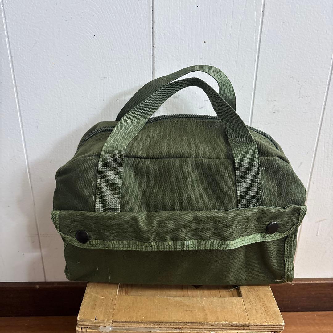 未使用品　米軍実物　USAF MECHANIC TOOL BAG ツールバック③